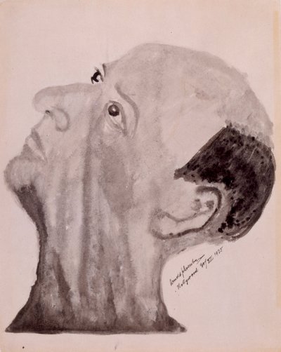 Arnold Schoenberg autoritratto - Hollywood 1923 da Arnold Schoenberg