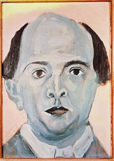 Autoritratto in blu da Arnold Schoenberg