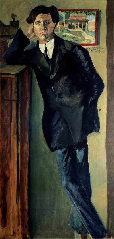 Ritratto di Alban Berg da Arnold Schönberg