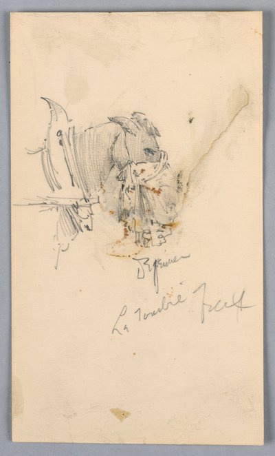 Un cavallo da buggy da Arnold William Brunner
