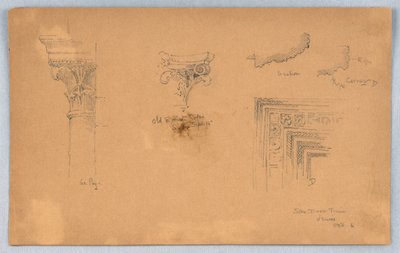 Dettagli Architettonici a Venezia da Arnold William Brunner