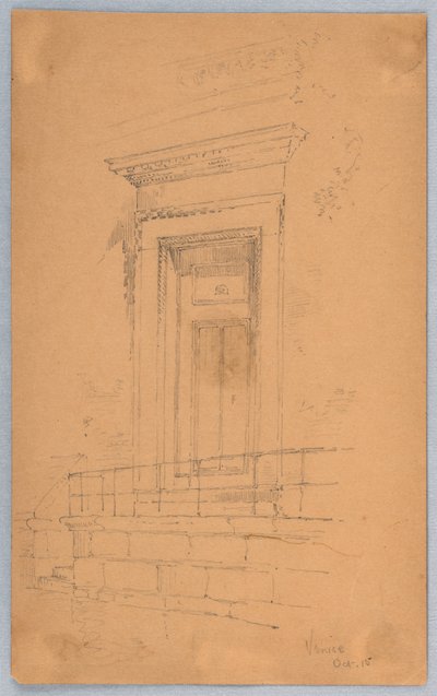 Porta - Venezia da Arnold William Brunner