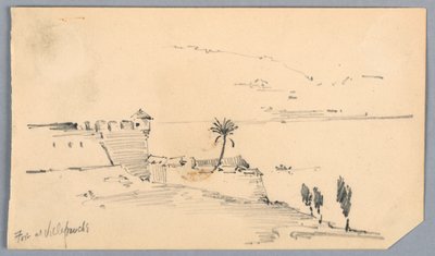 Forte a Villefranche da Arnold William Brunner