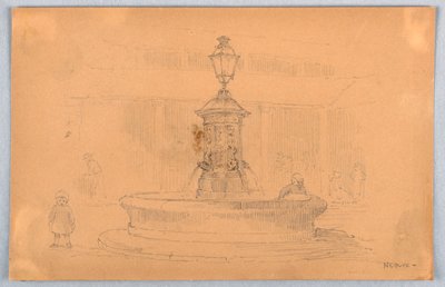 Fontana a Nevers da Arnold William Brunner