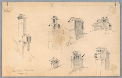 Ciminiere di Losanna da Arnold William Brunner