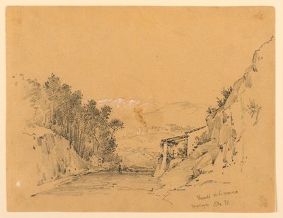 Passo di Montagna e Villaggio da Arnold William Brunner