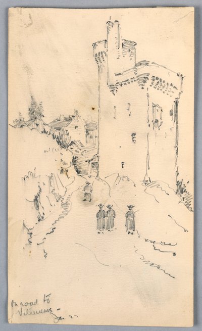 Sulla strada per Villeneuve da Arnold William Brunner