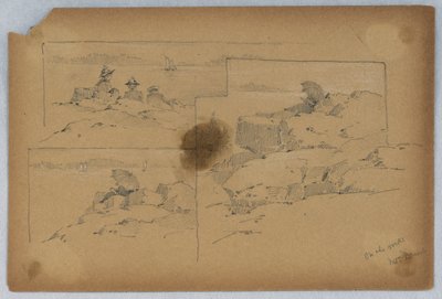 Sulle rocce, Mt. Desert da Arnold William Brunner