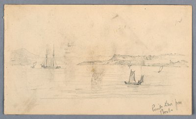 Point Levi dalla barca da Arnold William Brunner