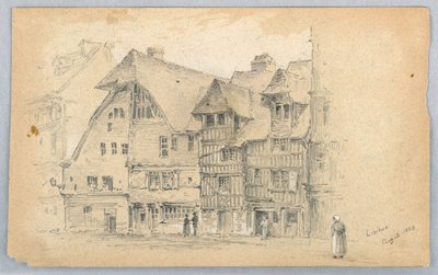 Schizzo di Lisieux da Arnold William Brunner