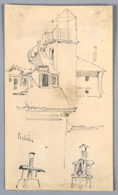 Schizzi a Milano da Arnold William Brunner