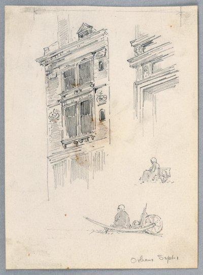 Schizzi di Orléans da Arnold William Brunner