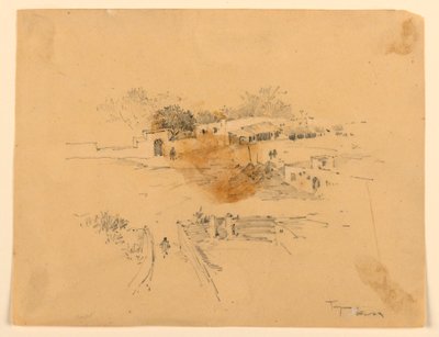 Piazza a Tangeri da Arnold William Brunner