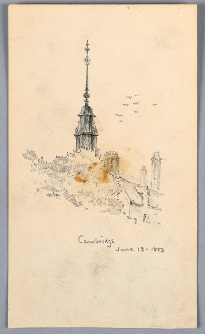 Campanile a Cambridge da Arnold William Brunner