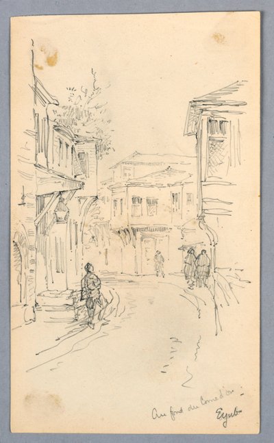 Scena di strada da Arnold William Brunner