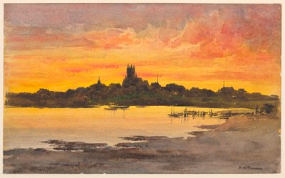 Tramonto, Nantucket da Arnold William Brunner