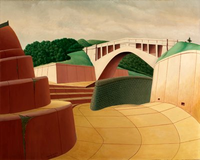 Sfioratore, diga di Ashokan da Arnold Wiltz