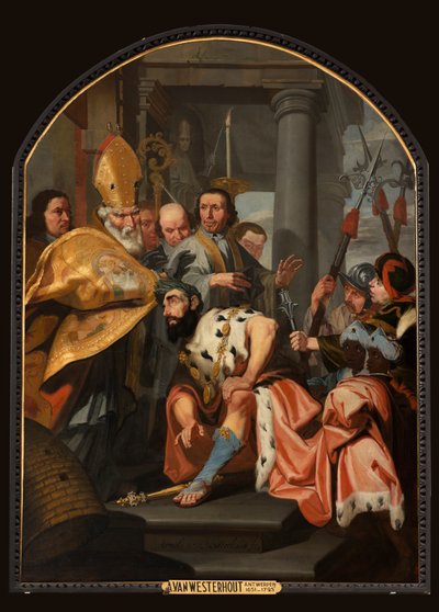 Chiesa parrocchiale (Parochiekerk Onze-Lieve-Vrouw). Interno. da Arnold van Westerhout