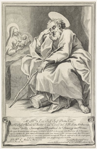 Giuseppe dormiente da Arnold van Westerhout