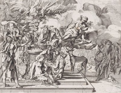 Il sacrificio di Ifigenia da Arnold van Westerhout.