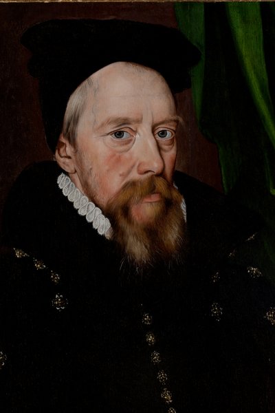 William Cecil, Lord Burghley (1520-1598), c.1575 da Arnold von (by or after) Brounckhorst