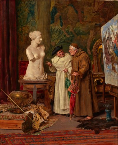 Nello Studio, prima del 1887 da Arnoldo Tamburini