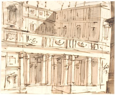 Palazzo con colonnato da Aron Wallick