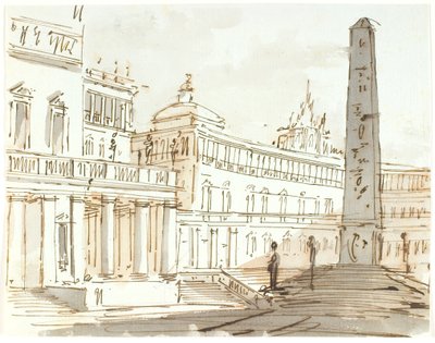 Piazza del Castello con Obelisco da Aron Wallick