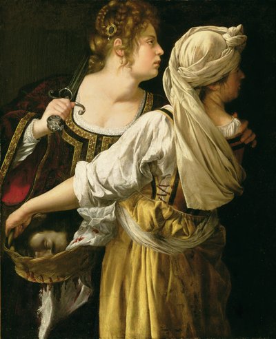 Giuditta e la sua serva da Artemisia Gentileschi