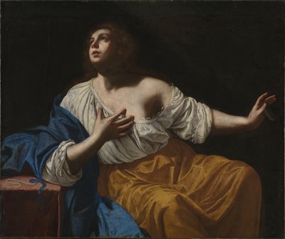 Maria Maddalena penitente, c.1640 da Artemisia Gentileschi
