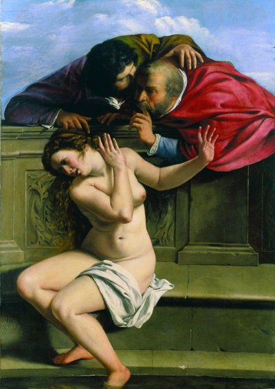 Susanna e i vecchioni da Artemisia Gentileschi