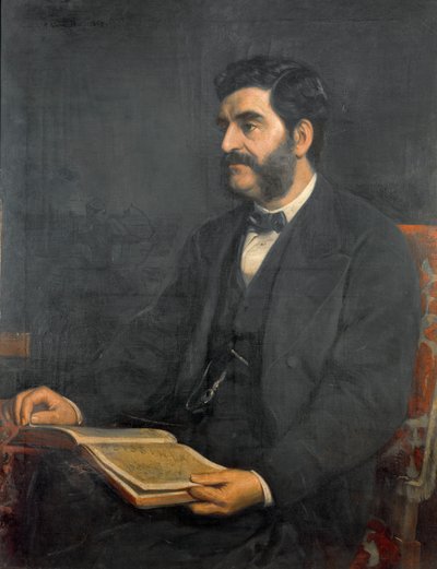Ritratto di Hormuzd Rassam, 1869 da Arthur Ackland Hunt