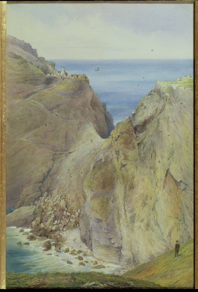 Tintagel, 1887 da Arthur Ackland Hunt