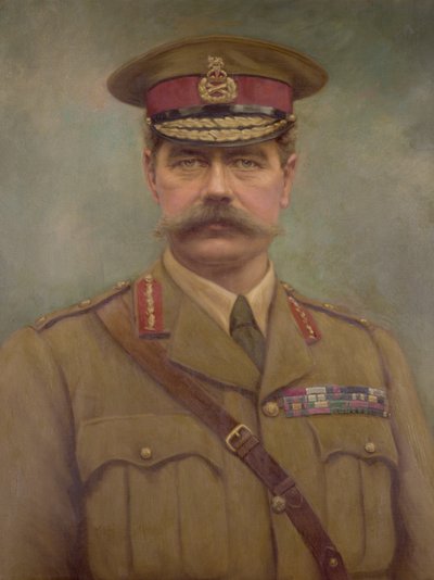 Ritratto di Lord Kitchener, 1915 da Arthur Alfred Davis