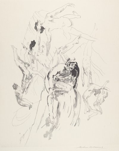 Uomini uccello da Arthur B. Davies
