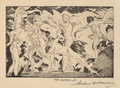 Vicino al Calibano da Arthur B. Davies