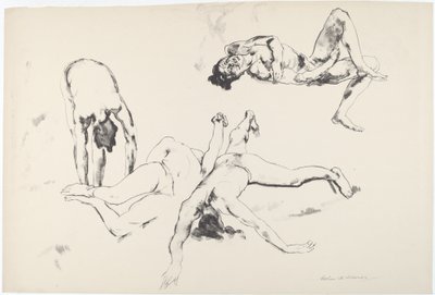 Uomini in agonia da Arthur B. Davies
