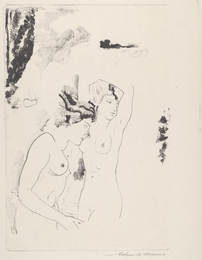 Ninfe del ruscello da Arthur B. Davies