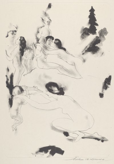 Frutteto delle abbondanze da Arthur B. Davies