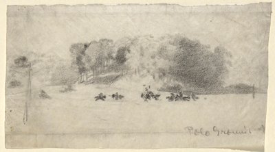 Polo Grounds da Arthur B. Davies