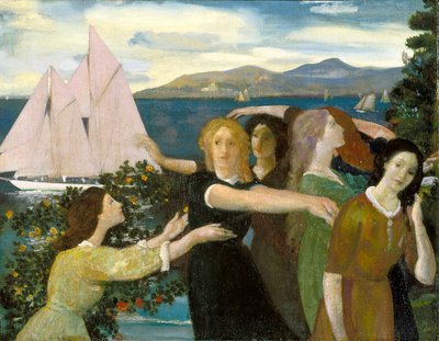 Attraverso il porto da Arthur Bowen Davies