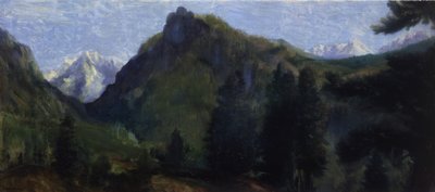 Montagna amata dalla primavera da Arthur Bowen Davies