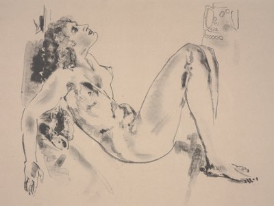 Nudo reclinato da Arthur Bowen Davies