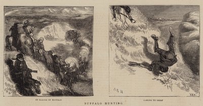 Caccia al bufalo da Arthur Boyd Houghton