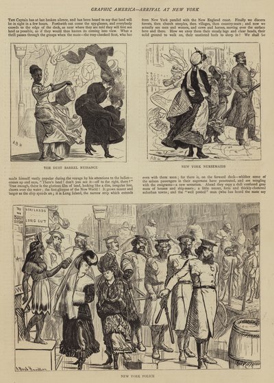 Graphic America, Arrivo a New York da Arthur Boyd Houghton