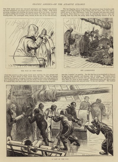 America grafica, sul piroscafo atlantico da Arthur Boyd Houghton