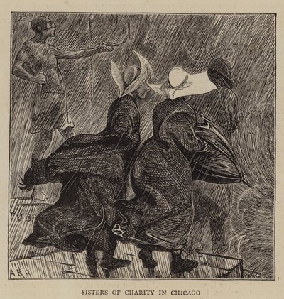 Sorelle della Carità a Chicago da Arthur Boyd Houghton