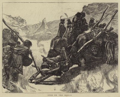 Utes in marcia da Arthur Boyd Houghton