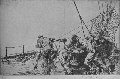 Il verricello, 1926 da Arthur Briscoe
