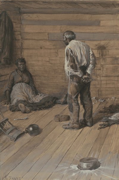 Una differenza coniugale, 1884 da Arthur Burdett Frost